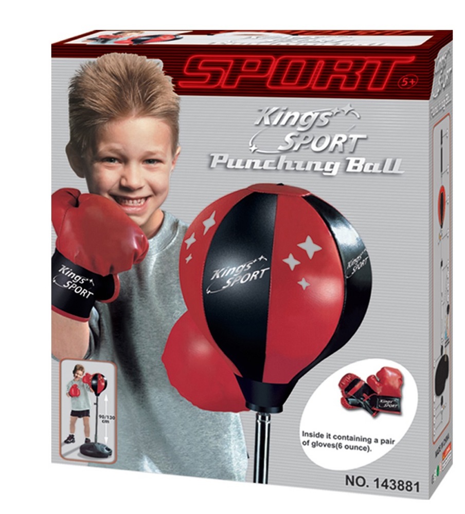 Груша боксерская и перчатки KingSport 87-120 см 143881 - фото2