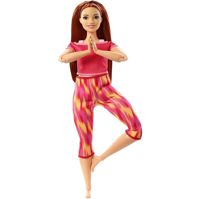 Кукла Барби MADE TO MOVE Йога GXF07 - фото