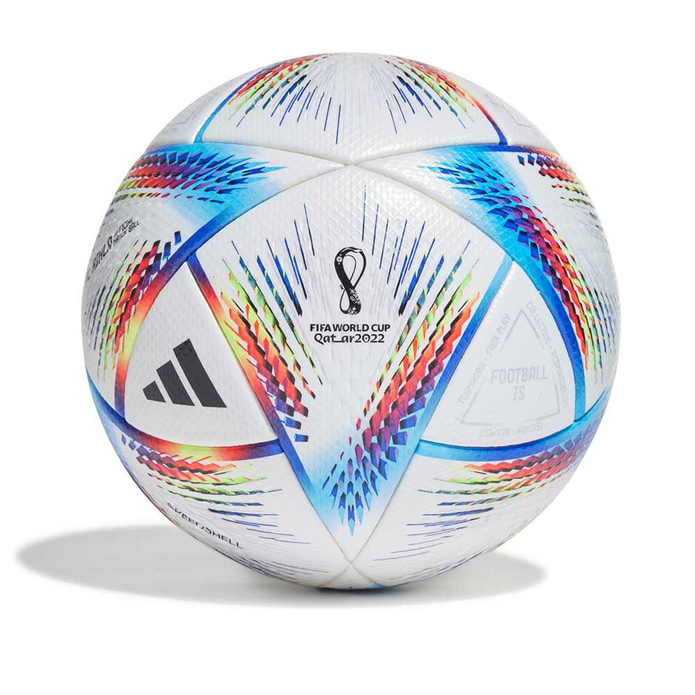 Мяч футбольный №5 Adidas Al Rihla Pro OMB 2022 Fifa - фото2