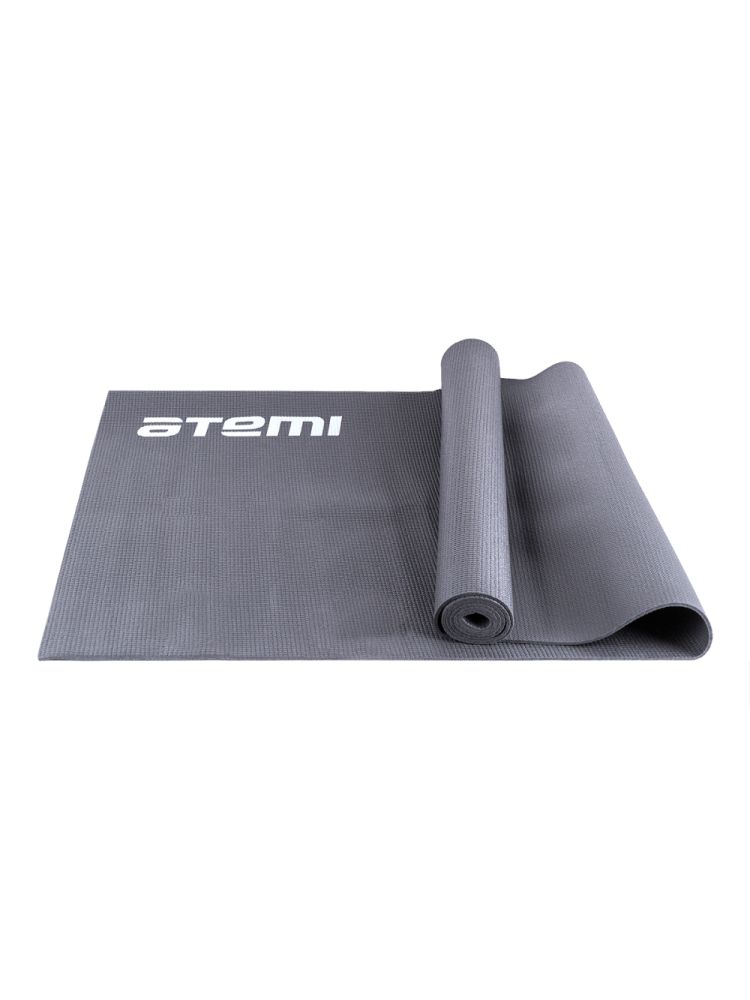 Коврик для фитнеса гимнастический ATEMI AYM01GY PVC 173х61х0,3см серый - фото