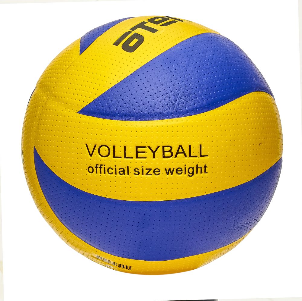 Мяч волейбольный №5 Atemi Tornado PVC yellow/blue - фото2