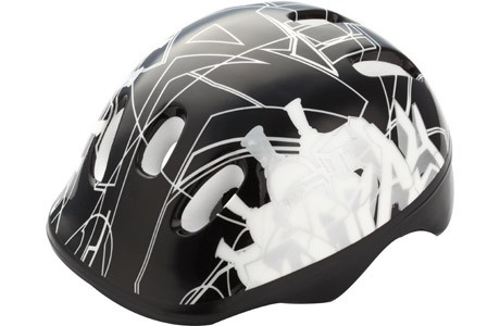 Шлем для роликовых коньков Fora LF-0238-BK черный S - фото