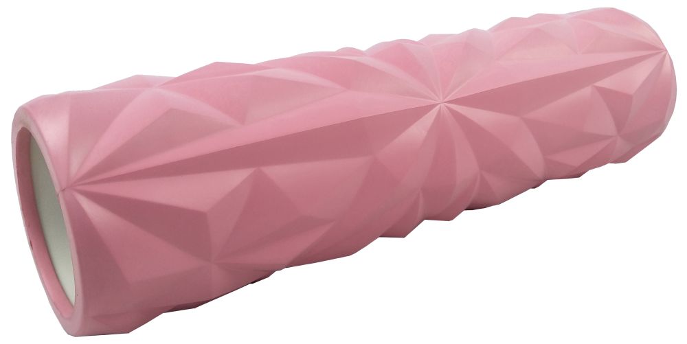 Ролик массажный для йоги ATEMI AMR02P (33x14см) розовый - фото2