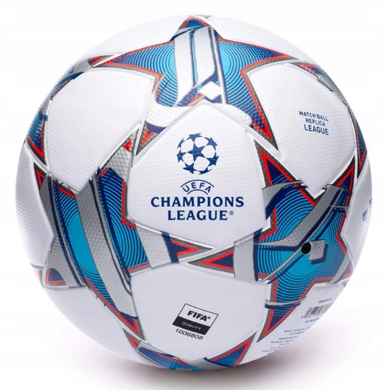 Мяч футбольный №5 Adidas UEFA Champions League Match Ball Replica League 23/24 Fifa - фото
