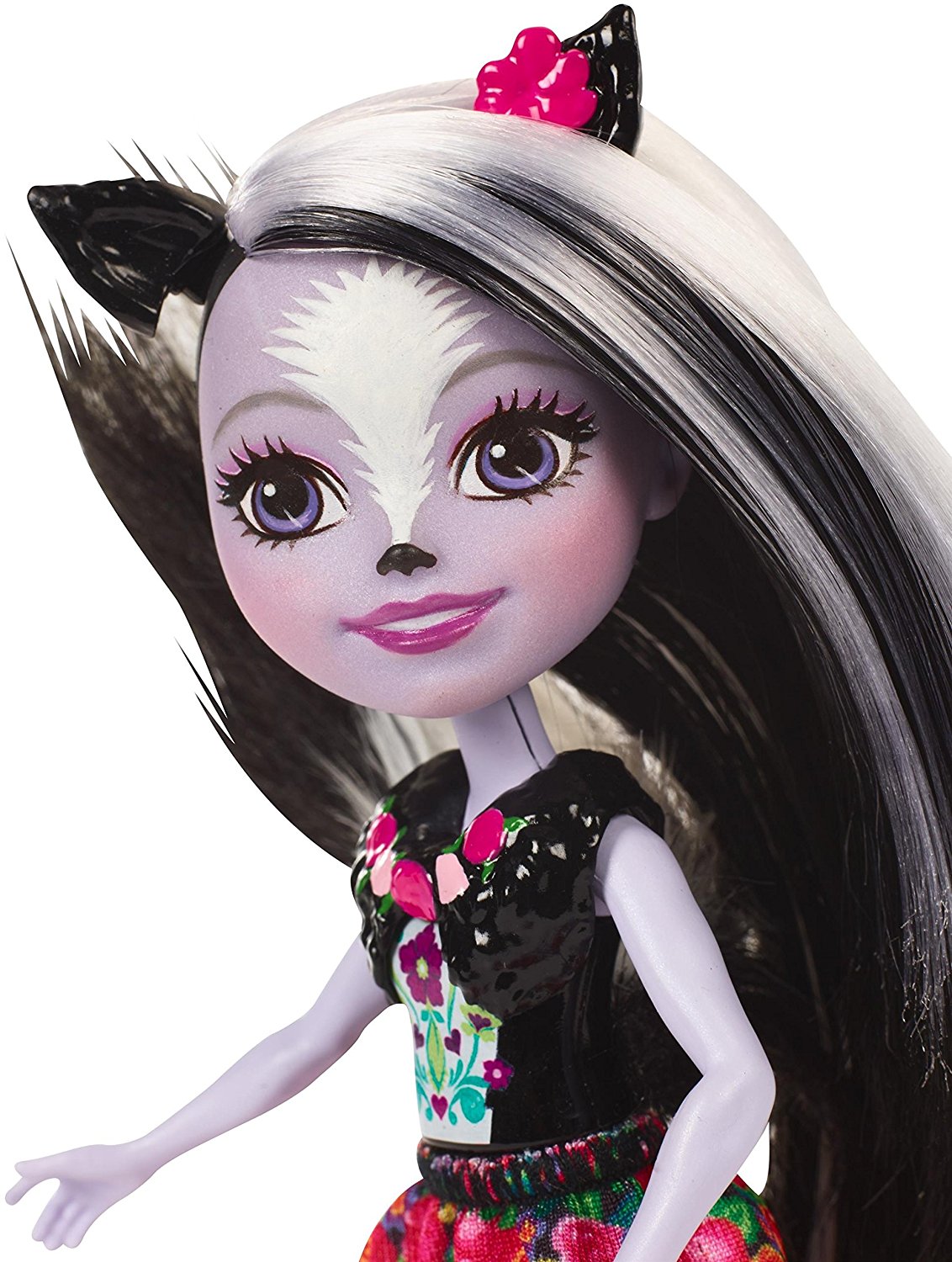 Кукла Скунси Седж с питомцем скунсом Кейпер 15см Enchantimals Mattel DYC75