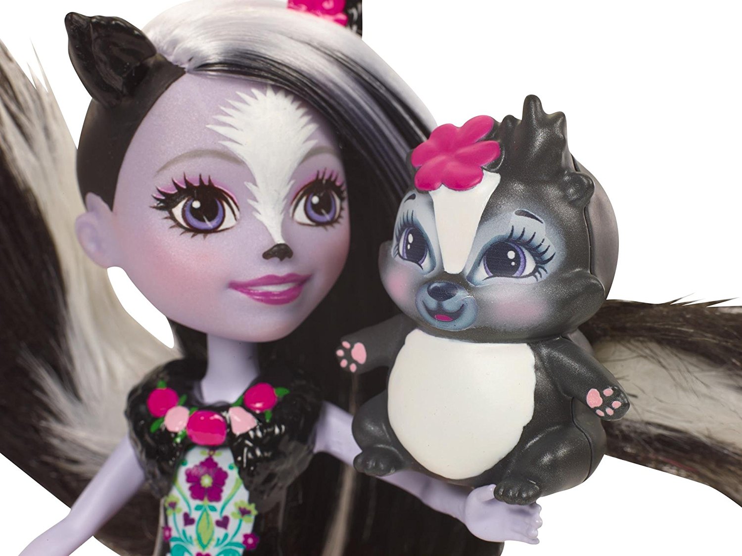 Кукла Скунси Седж с питомцем скунсом Кейпер 15см Enchantimals Mattel DYC75 - фото5