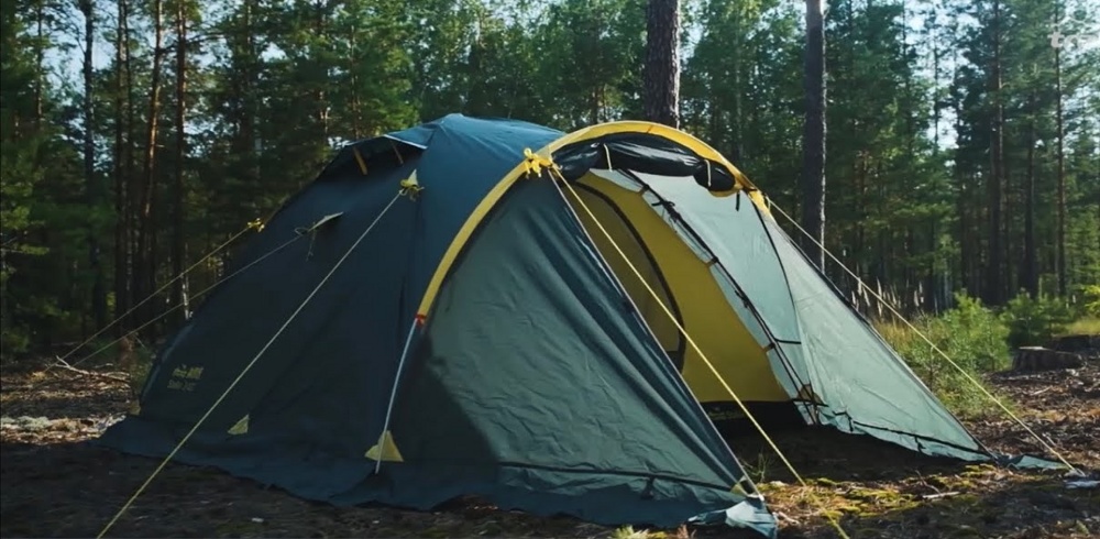 Палатка туристическая 2-х местная Tramp Stalker 2 ALU (6000 mm) - фото2