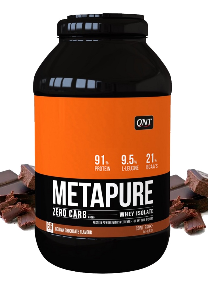 Протеин сывороточный (изолят) METAPURE ZC QNT 2000г (бельгийский шоколад)