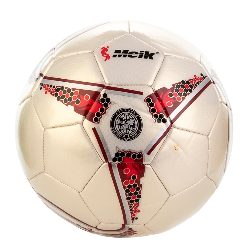 Мяч футбольный №5 Meik MK-041 Red - фото