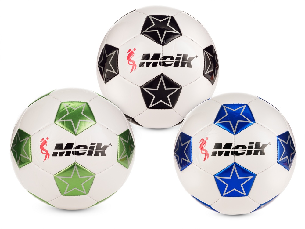 Мяч футбольный №5 Meik MK-208A Blue - фото3