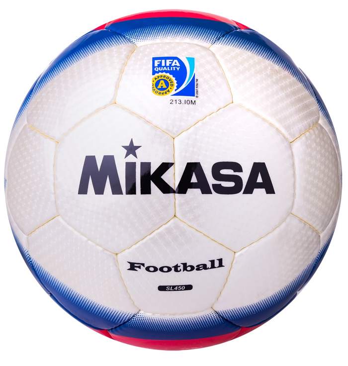 Мяч футбольный №5 Mikasa SL450-WBR FIFA - фото