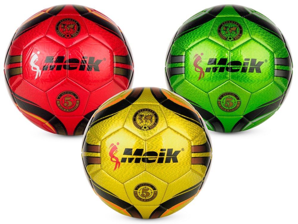 Мяч футбольный №5 Meik MK-064 Yellow - фото4