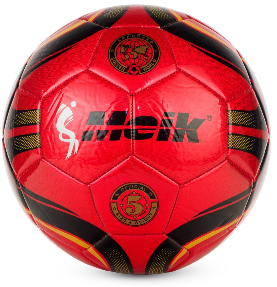 Мяч футбольный №5 Meik MK-064 Red - фото