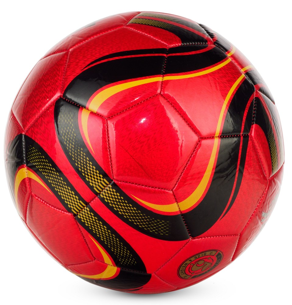 Мяч футбольный №5 Meik MK-064 Red - фото2