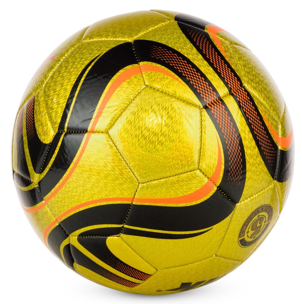 Мяч футбольный №5 Meik MK-064 Yellow - фото2