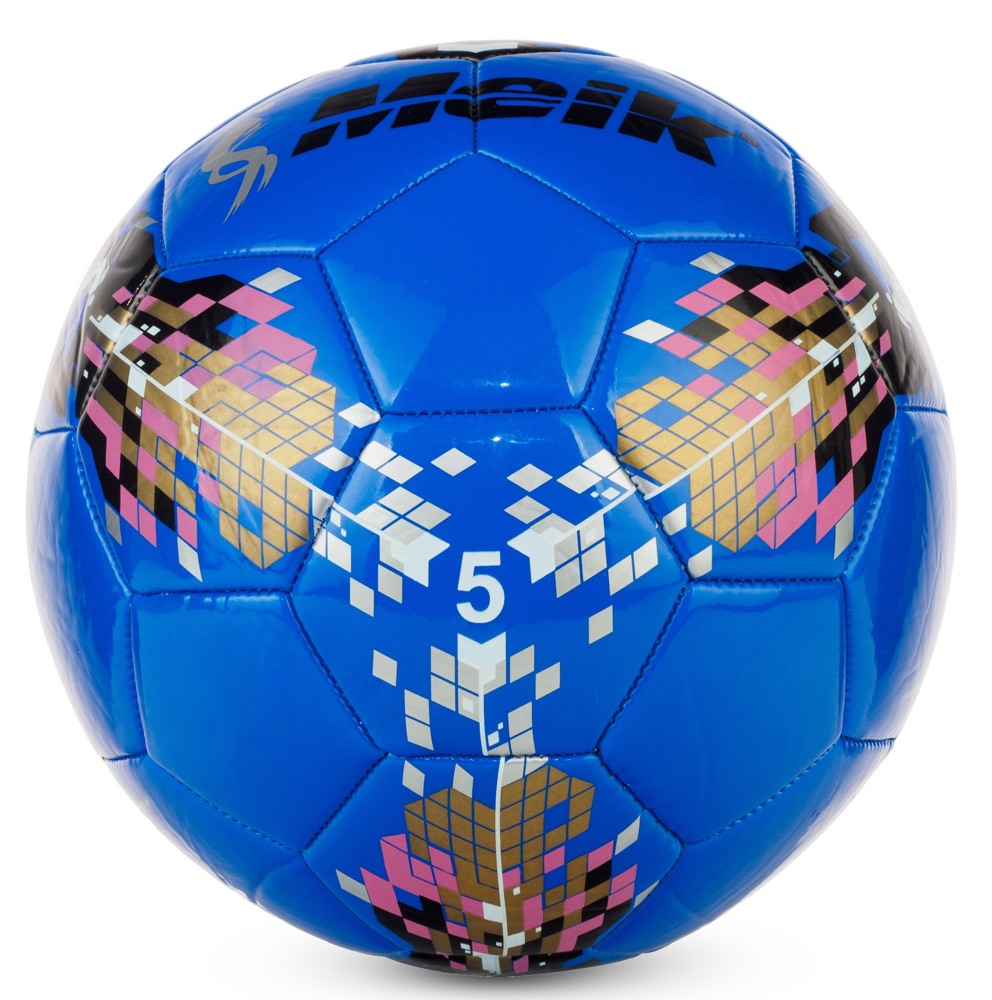 Мяч футбольный №5 Meik MK-065 Blue - фото2