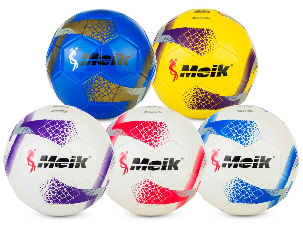 Мяч футбольный №5 Meik MK-081 White - фото5