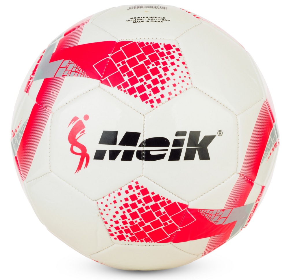 Мяч футбольный №5 Meik MK-081 Red - фото