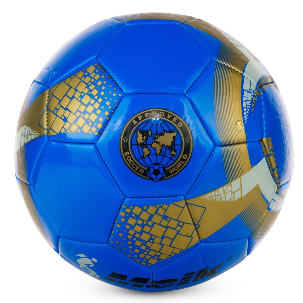 Мяч футбольный №5 Meik MK-081 Blue - фото2