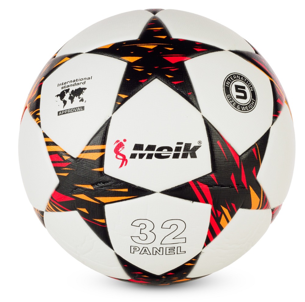 Мяч футбольный №5 Meik MK-098 Red - фото