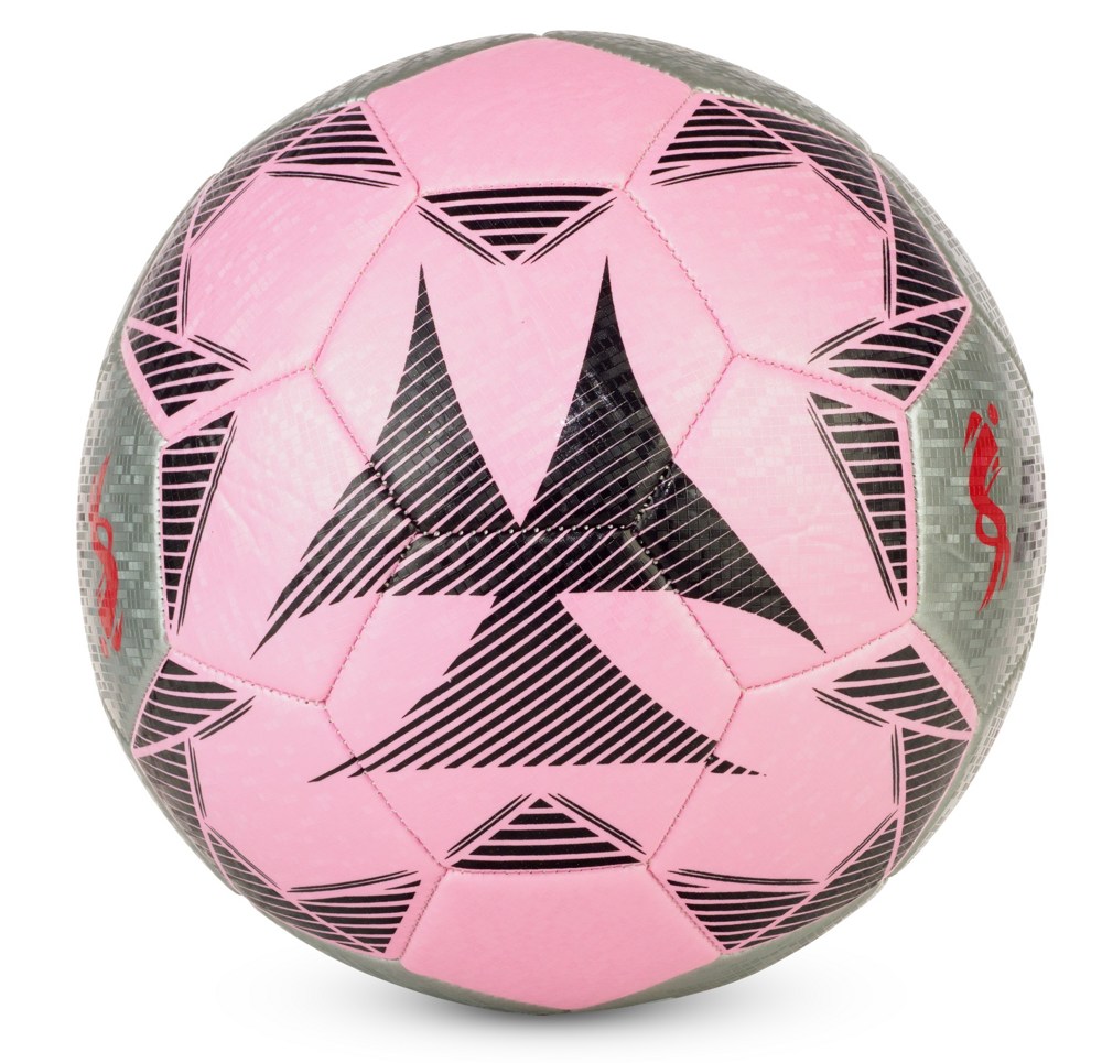 Мяч футбольный №5 Meik MK-139 Pink - фото2