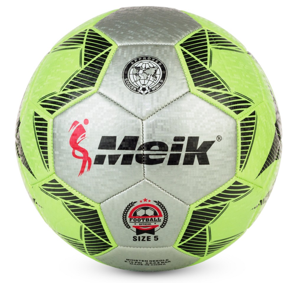 Мяч футбольный №5 Meik MK-139 Green