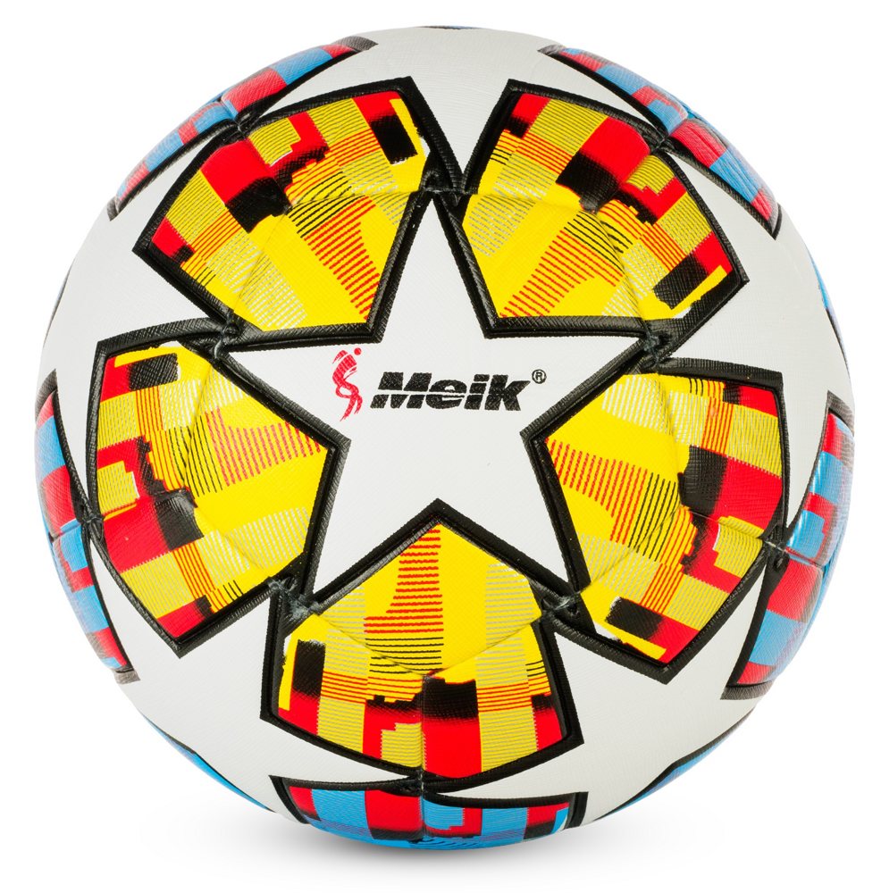Мяч футбольный №5 Meik MK-160 Orange - фото