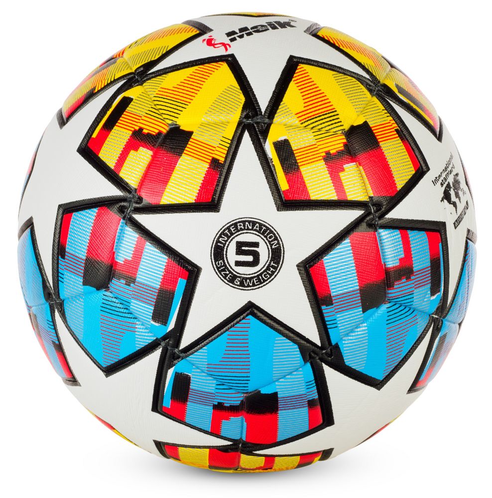 Мяч футбольный №5 Meik MK-160 Orange - фото2