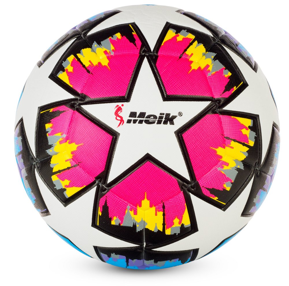 Мяч футбольный №5 Meik MK-160 Red - фото