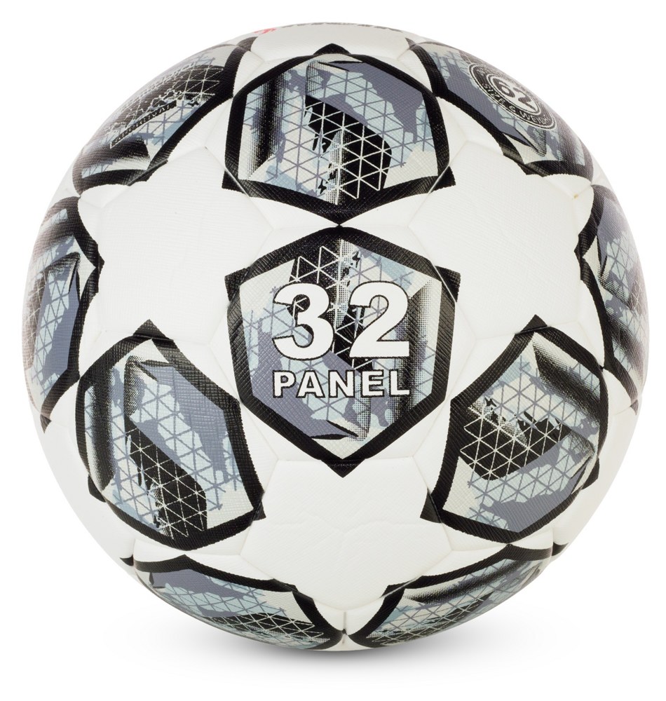 Мяч футбольный №5 Meik MK-169 Black - фото2