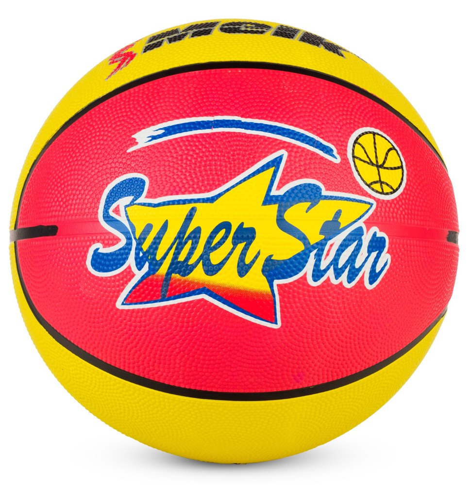 Мяч баскетбольный №7 Meik MK-2307 yellow - фото2