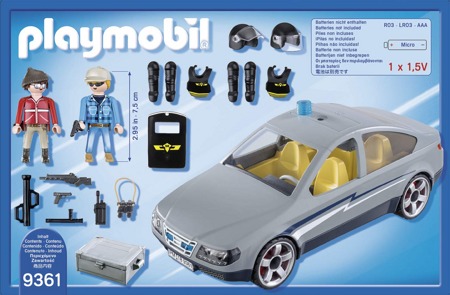 Игрушка Playmobil Полиция под прикрытием 9361 - фото4