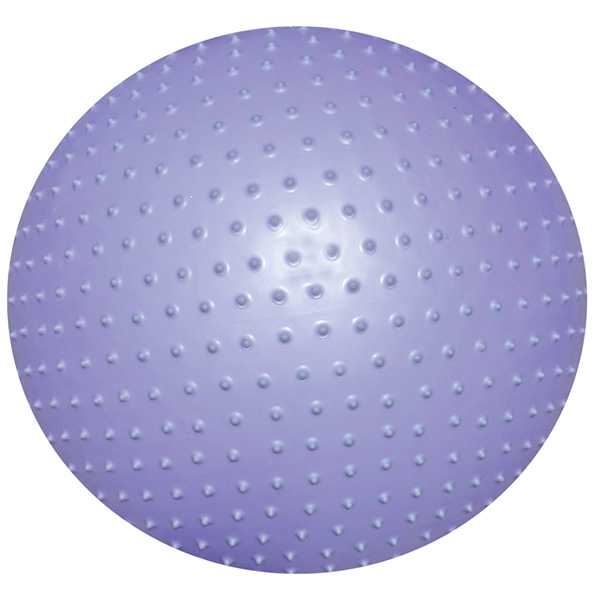 Гимнастический мяч массажный Atemi AGB-02-75 75см фиолетовый Антивзрыв - фото