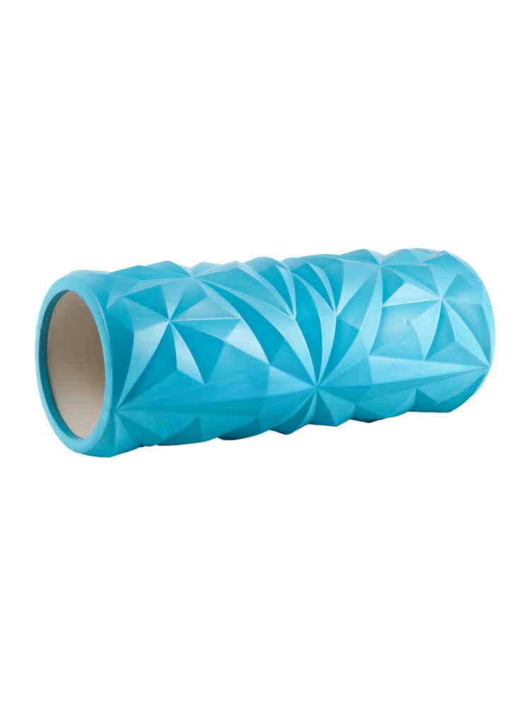 Ролик массажный для йоги ATEMI AMR02BE (33x14см) голубой