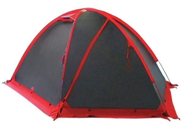 Палатка туристическая 3-х местная Tramp Rock 3 (V2) (8000 mm) - фото