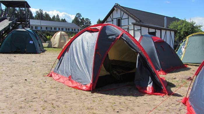 Палатка туристическая 3-х местная Tramp Rock 3 (V2) (8000 mm)