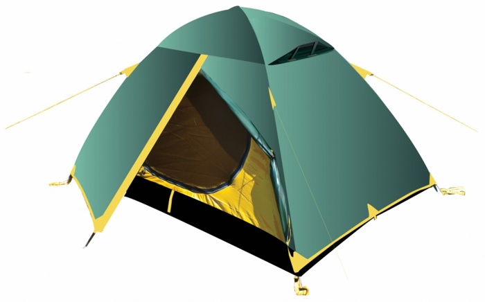 Палатка туристическая 3-х местная Tramp SCOUT 3 (V2) (6000 mm) - фото