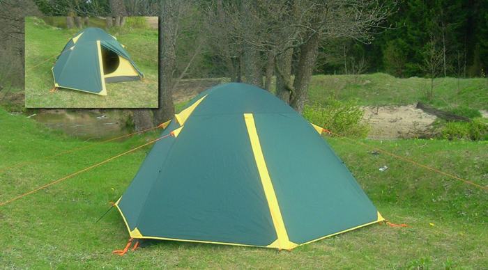 Палатка туристическая 3-х местная Tramp SCOUT 3 (V2) (6000 mm) - фото2