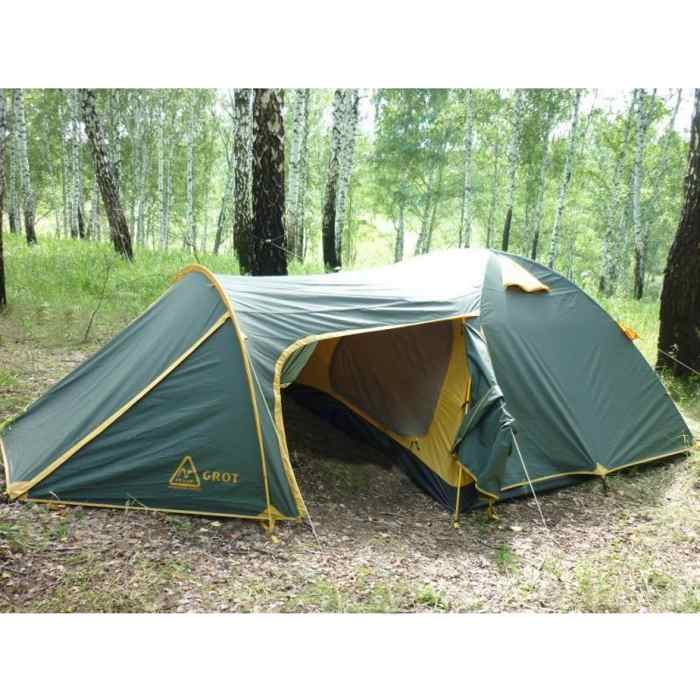 Палатка туристическая 3-x местная Tramp GROT 3 (V2) (5000 mm) - фото2