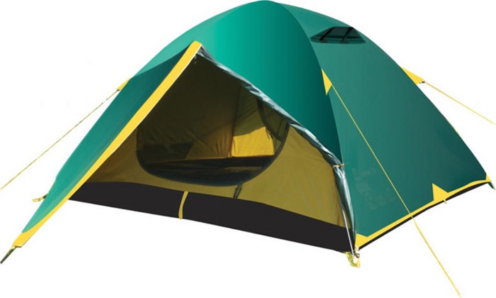 Палатка туристическая 3-x местная Tramp NISHE 3 (V2) (6000 mm) - фото