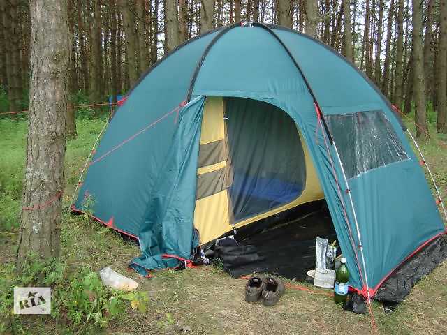 Палатка туристическая 4-х местная Tramp Bell 4 (V2) (4000 mm) - фото2