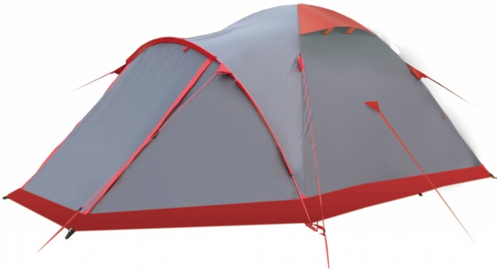 Палатка туристическая 4-х местная Tramp Mountain 4 (V2) (8000 mm) - фото