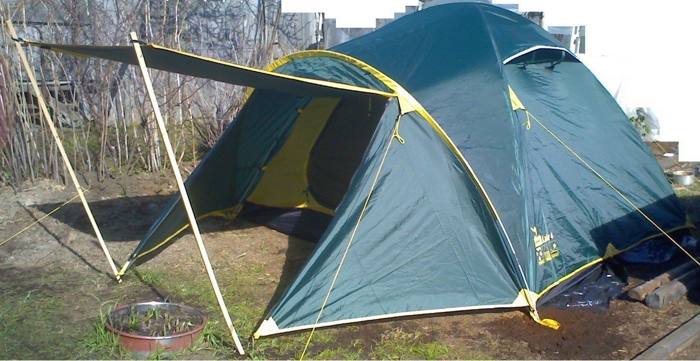 Палатка туристическая 4-x местная Tramp LAIR 4 (V2) (6000 mm) - фото2