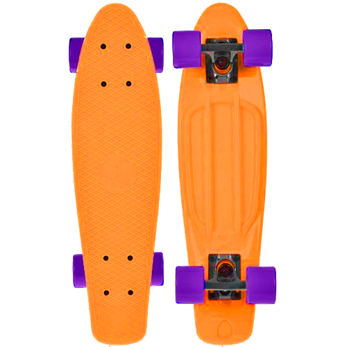 Пенни борд (скейтборд) Relmax 830 Orange - фото2