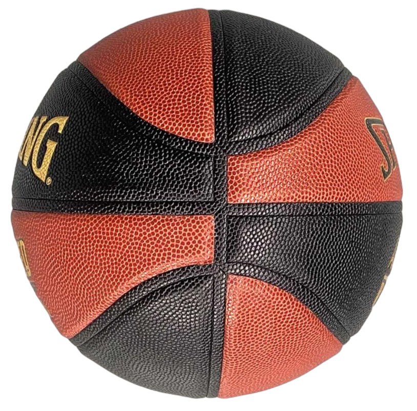 Мяч баскетбольный №7 Spalding Advanced Grip Control  Black - фото3