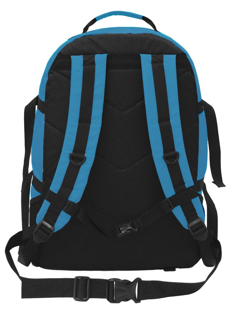 Рюкзак туристический Турлан Пик-40 л голубой/черный - фото2