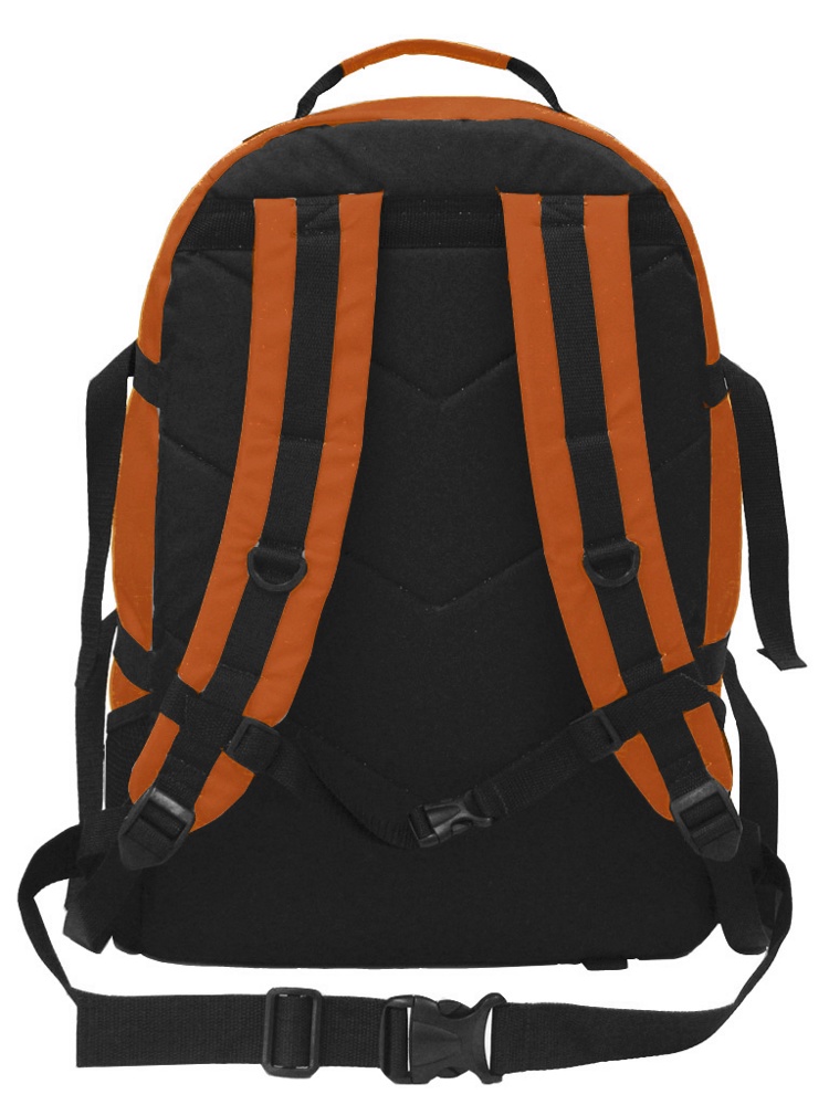 Рюкзак туристический Турлан Пик-40 л оранжевый/черный - фото2