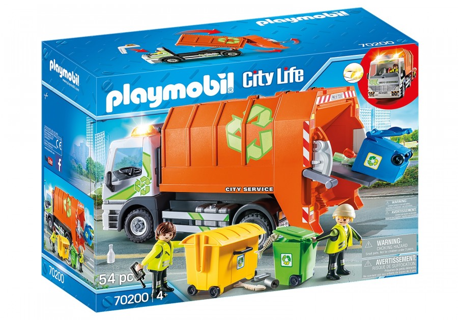 Игрушка Playmobil МУСОРОВОЗ 70200