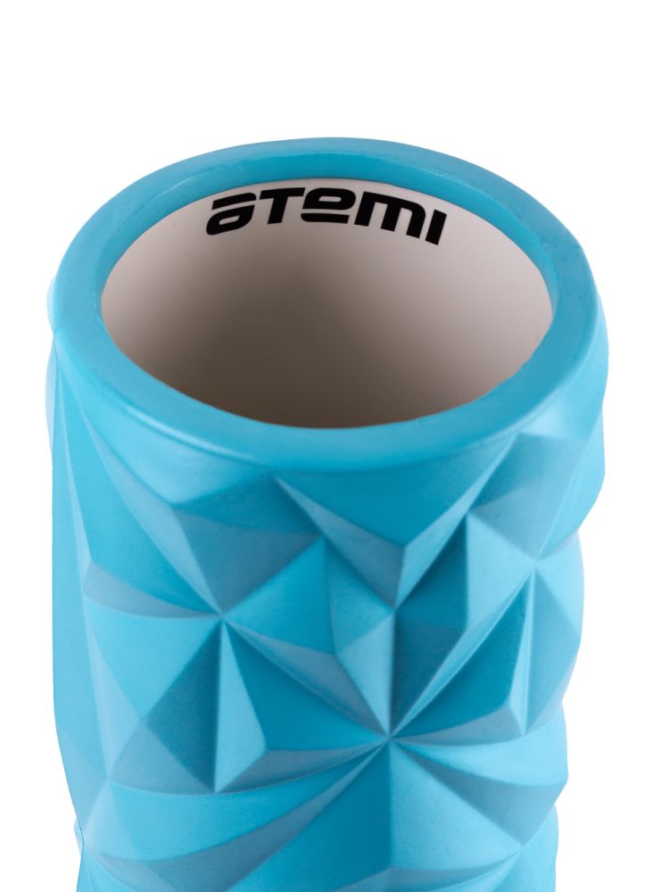 Ролик массажный для йоги ATEMI AMR02BE (33x14см) голубой - фото2