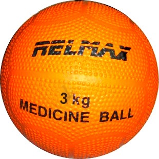 Мяч обрезиненный утяжеленный RELMAX 3 кг - фото